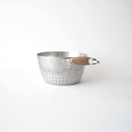 フランス・ビンテージ調理器具 / アルミ水切り（片手鍋サイズ）