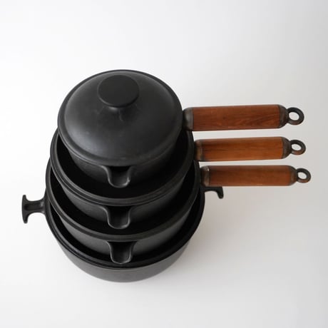 ビンテージ・ル・クルーゼ / 片手鍋マットブラック/ 17cm