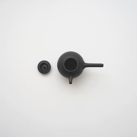 角掛政志・急須 / 黒 ②