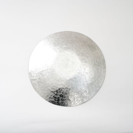 山田憲栄 / アルミ浅鉢（円）20cm