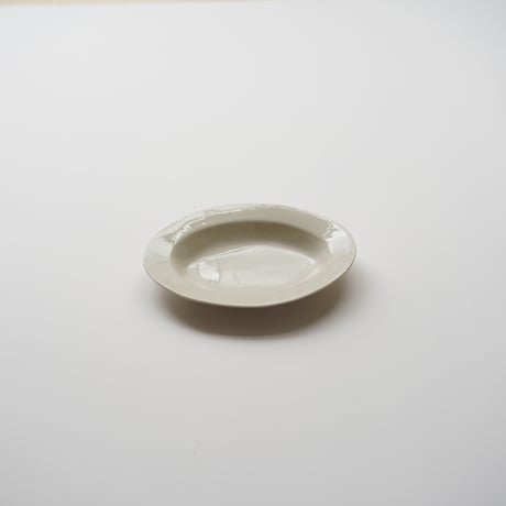 角田淳・オーバル深皿 (豆)