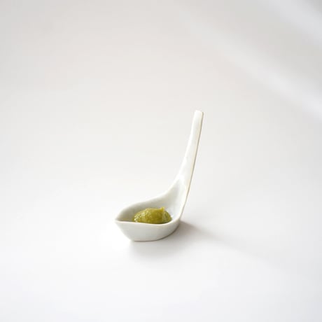 竹下努・青白磁蓮華豆皿
