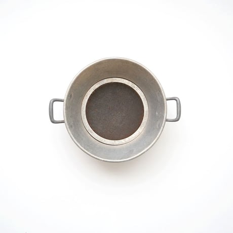 フランス・ビンテージ調理器具・両手持ち手つき/漉し器