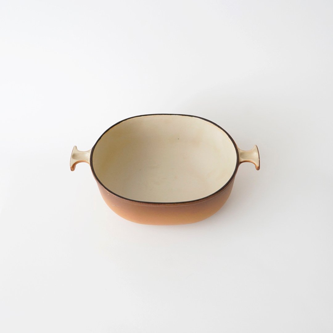 ビンテージ・ル・クルーゼ （オーバル）/グラデーション・ブラウン 