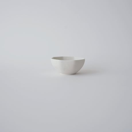 加藤直樹・八角小鉢3.5寸 / 白