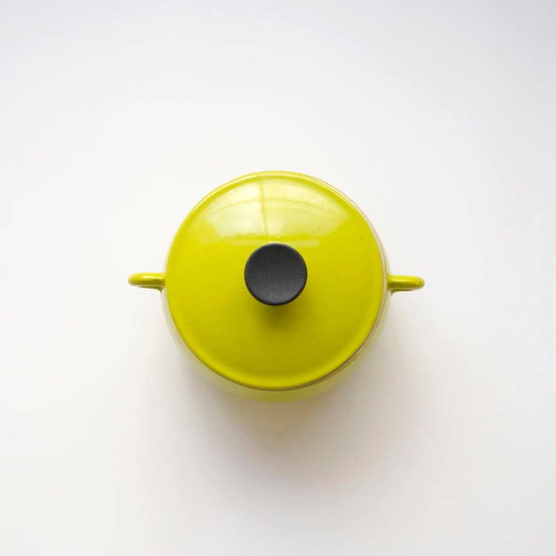 ビンテージ・ル・クルーゼ / ビーンズポット（黄緑） | 黄魚オンライン