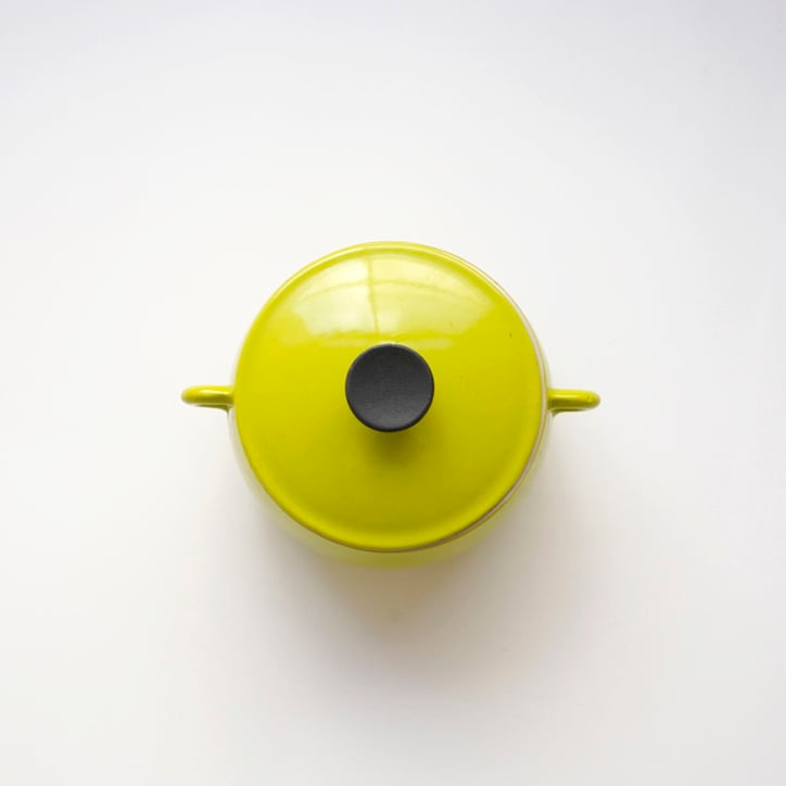 ビンテージ・ル・クルーゼ / ビーンズポット（黄緑） | 黄魚オンライン
