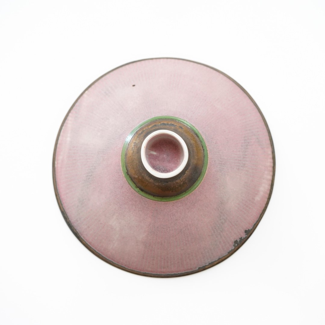 小関康子 ピンク象嵌 器 ルーシーリー