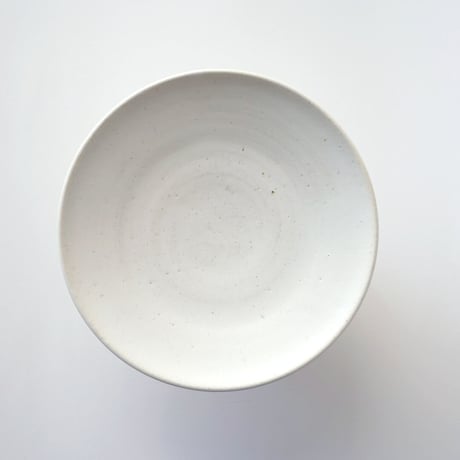 平野敏子・台皿 (白)