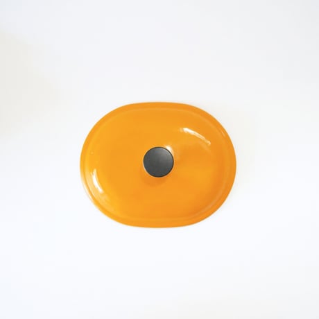 ビンテージ・ル・クルーゼ / オレンジ・25cm（オーバル）