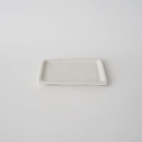 フルカワゲンゴ・菓子皿 / 白釉 ②