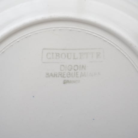 Digoin & Sarreguemines のお皿 / チャイブ