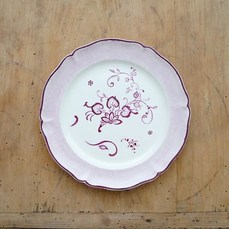 Villeroy & Boch・ピンク紫ケーキ皿/ ケーキ皿 ④