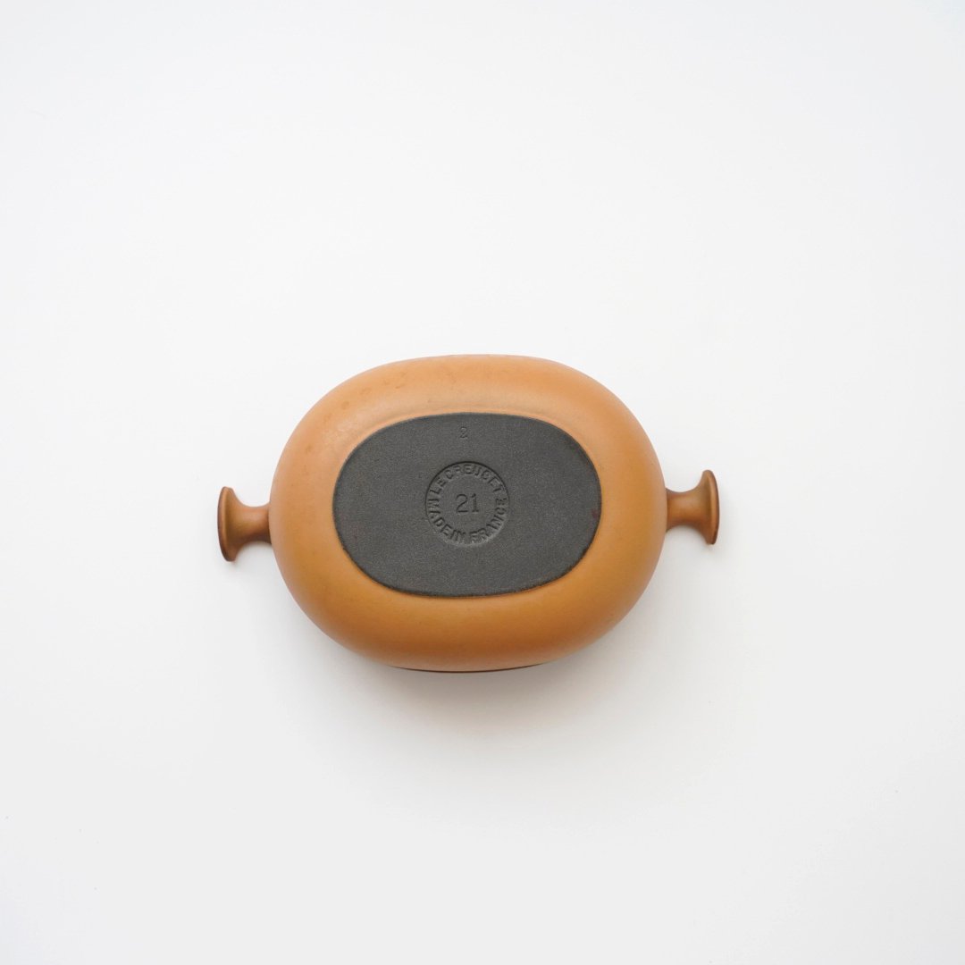 ビンテージ・ル・クルーゼ （オーバル）/グラデーション・ブラウン 