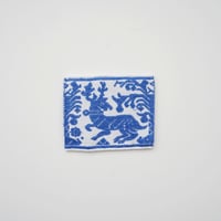 アンティーククロスの鹿刺繍 コースター