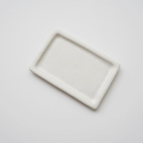 フルカワゲンゴ・菓子皿 / 白釉 ②