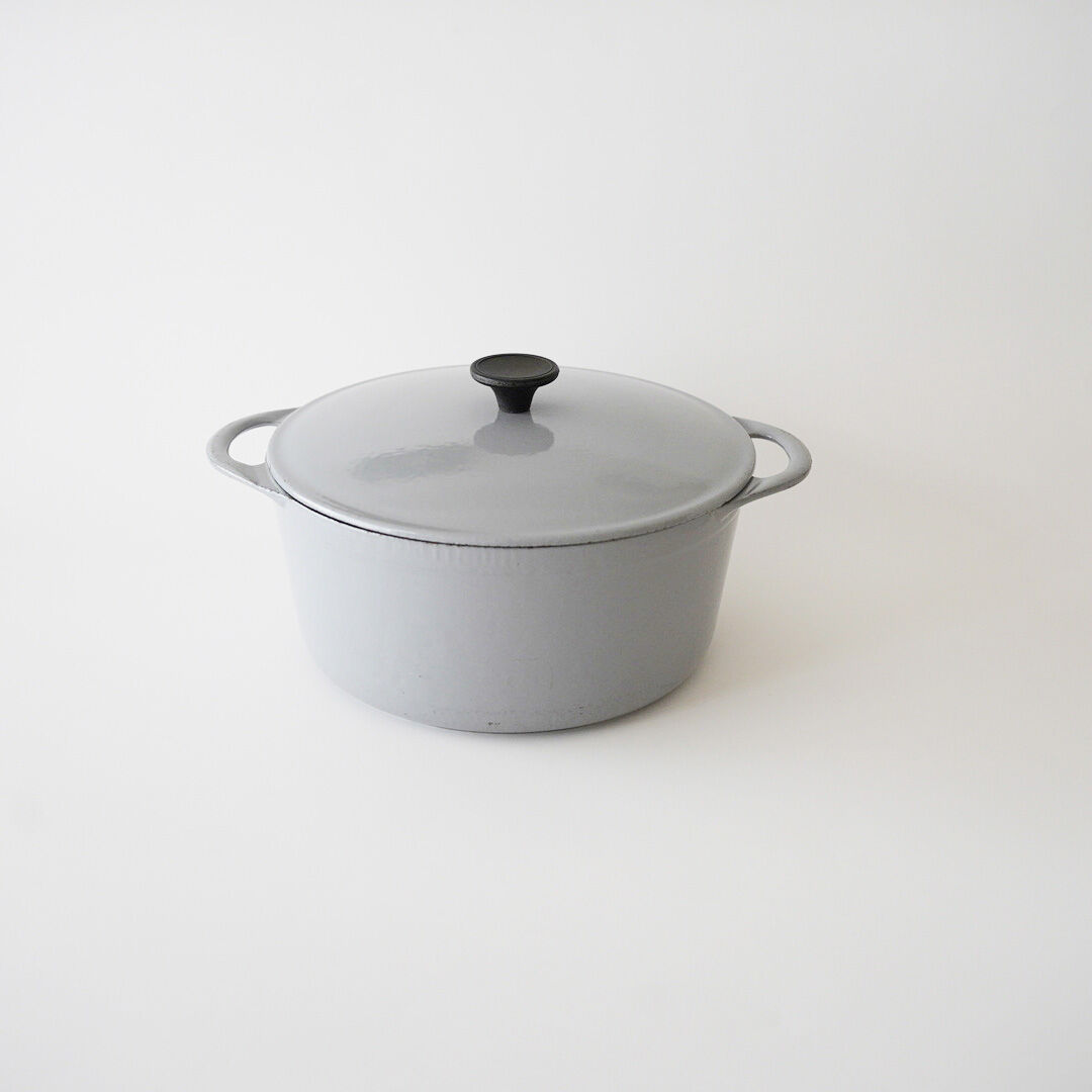 Cousances クーザンス 両手鍋 グレー ビンテージ・クーザンス / グレー | 黄魚オンラインショップ