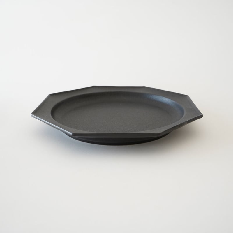 【新品】山本拓也　八角平皿 山本拓也・八角平皿（L) / 黒 | 黄魚オンラインショップ