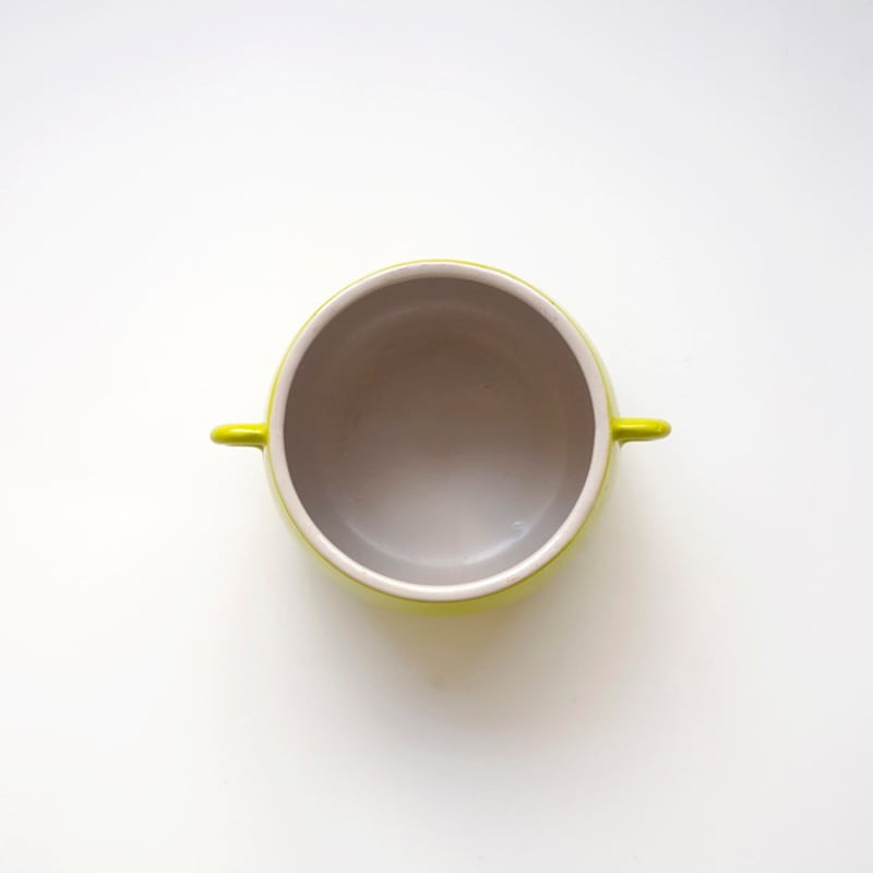 ビンテージ・ル・クルーゼ / ビーンズポット（黄緑） | 黄魚オンライン