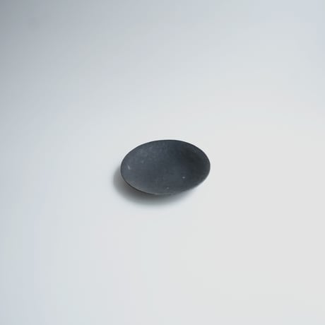 フルカワゲンゴ・5寸浅鉢 / 炭化