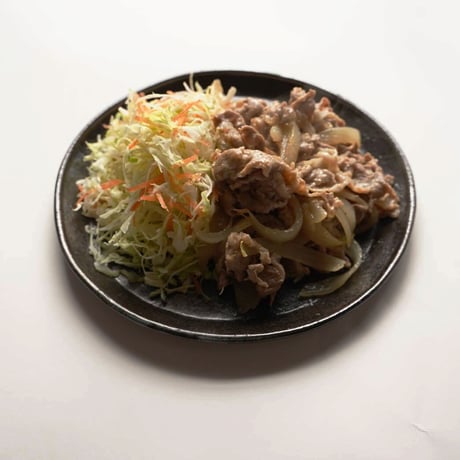 庄司理恵・黒/リム皿・大
