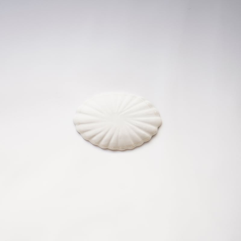 角田淳・輪花楕円皿 (中) | 黄魚オンラインショップ 角田淳・輪花楕円皿 (中) | 黄魚オンラインショップ