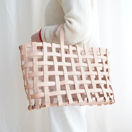 Eatable Of Many Orders / BASKET BAG (L)・ natural