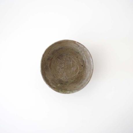 水谷智美・飯碗（灰渋）