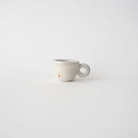 55 壷田亜矢 / デミタスカップ（白磁）