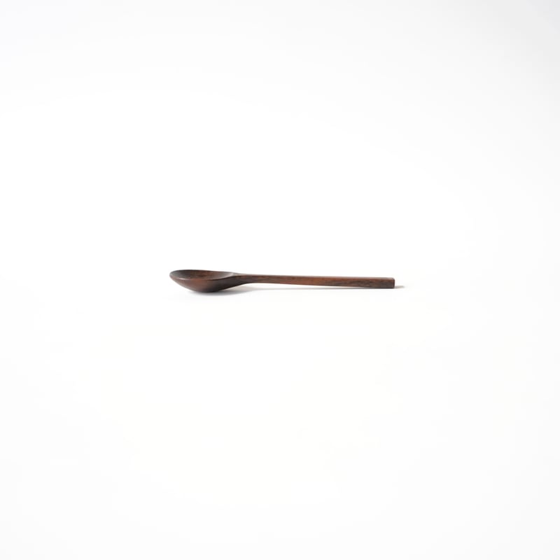 ミャンマー・シュガースプーンM / ブラックウォールナット | 黄魚