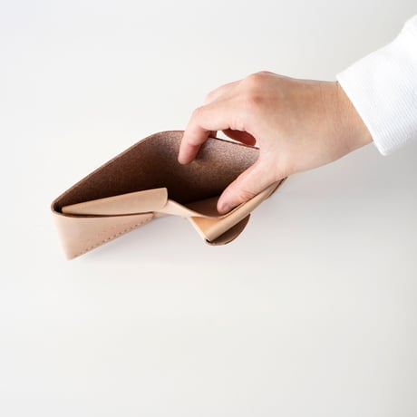 Eatable Of Many Orders・SQUARE WALLET / NATURAL