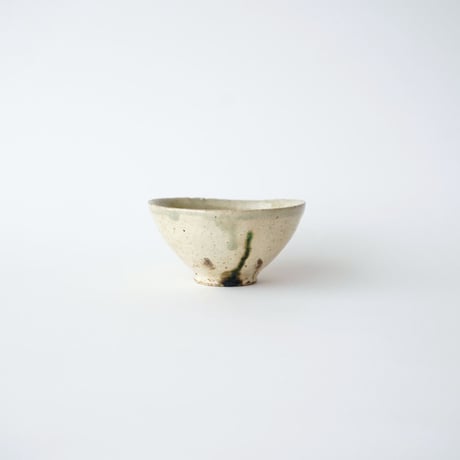 4 木曽志真雄・飯碗　粉引 ①