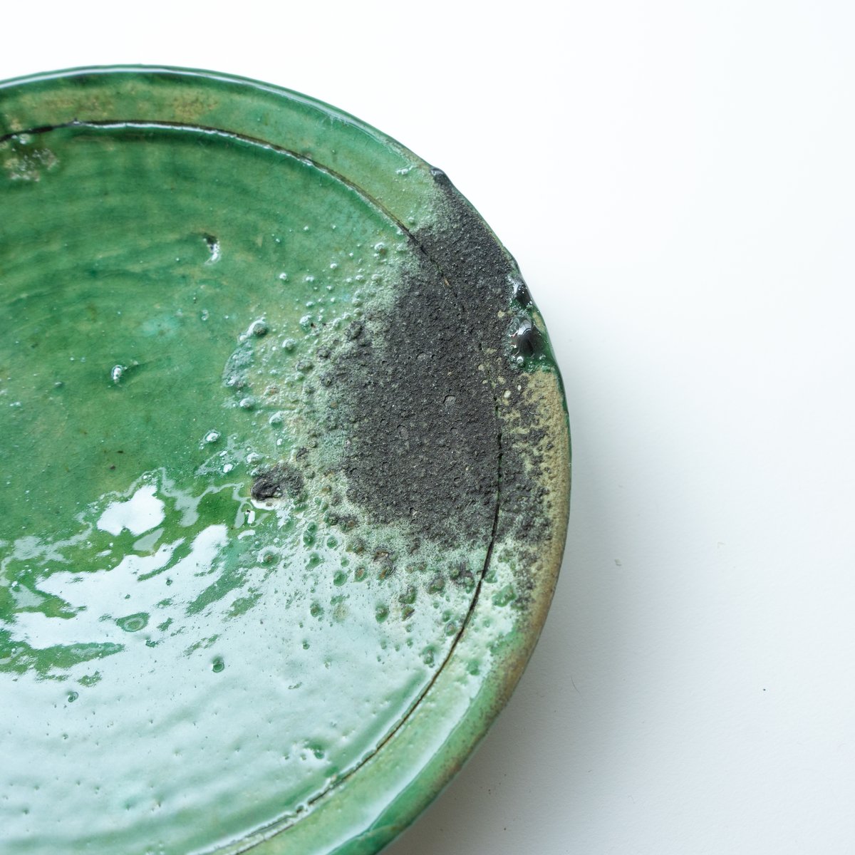 モロッコ/アンティーク・皿 M ⑦ | 黄魚オンラインショップ