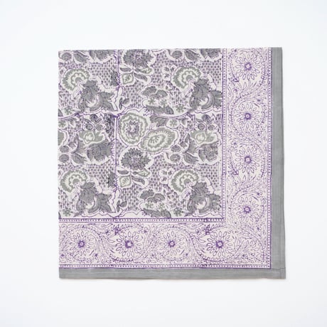 インド・ブロックプリント　ハンカチ 2