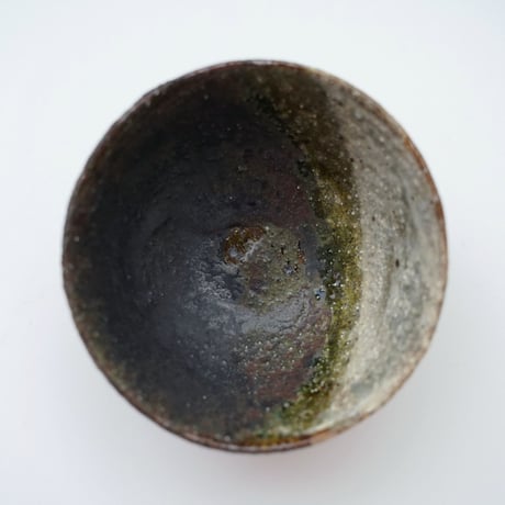 1 木曽志真雄・飯碗　オリベ3種（荒化粧） ③