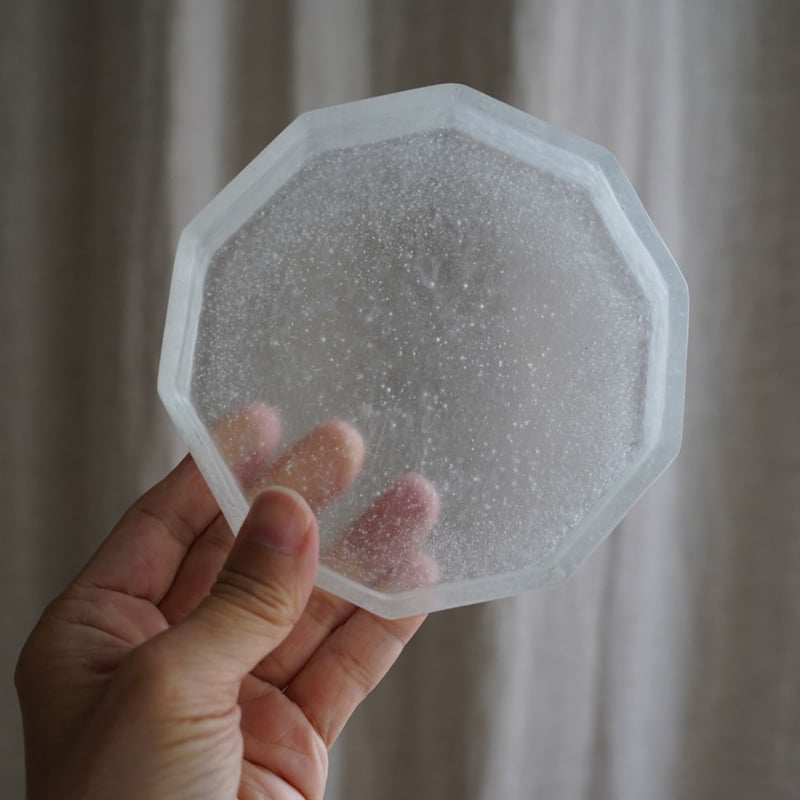 森谷和輝・十角皿 透き | 黄魚オンラインショップ