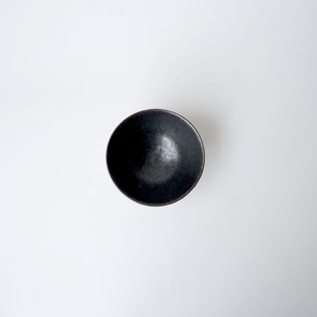 螢松窯 / 森の器　飯碗　(黒）