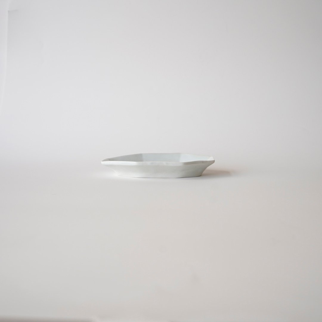 竹下努・青白磁八角取皿 | 黄魚オンラインショップ