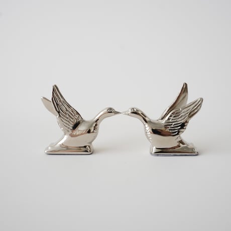 フランス・羽ばたく鳥のカトラリーステイ