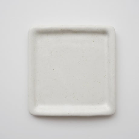 フルカワゲンゴ・菓子皿 / 白釉 ⑤