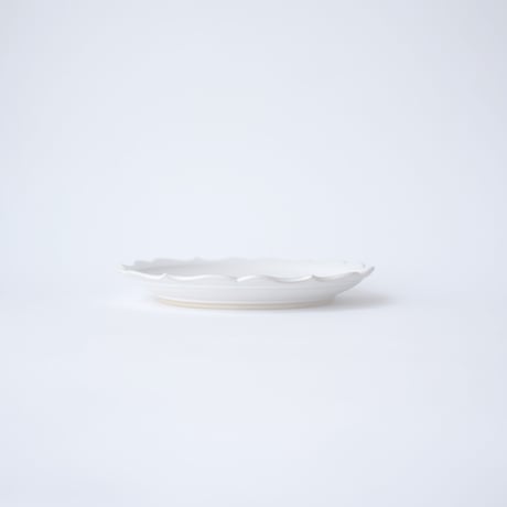 水谷ちえみ・リム皿輪花 (中)