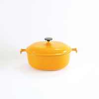 ビンテージ・ル・クルーゼ / オレンジ・25cm（オーバル）
