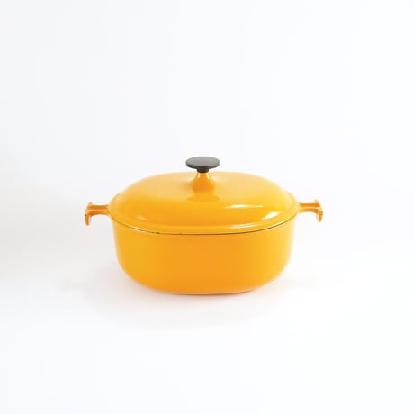 ビンテージ・ル・クルーゼ / オレンジ・25cm（オーバル）