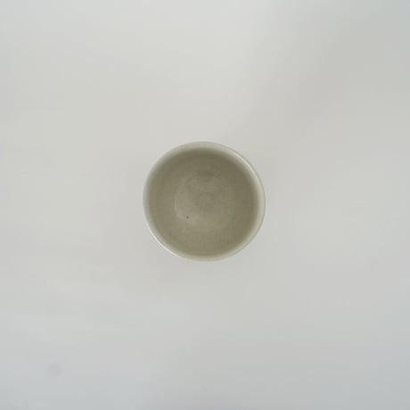 今井律湖・飯碗（乳白）