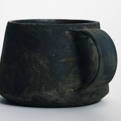 水谷智美・マグカップ　（墨黒）