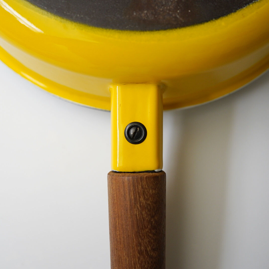 ビンテージ・FINEL（黄色）フライパン | 黄魚オンラインショップ