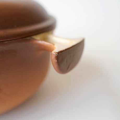 ビンテージ・ル・クルーゼ /  17cm (グラデーションマット茶）