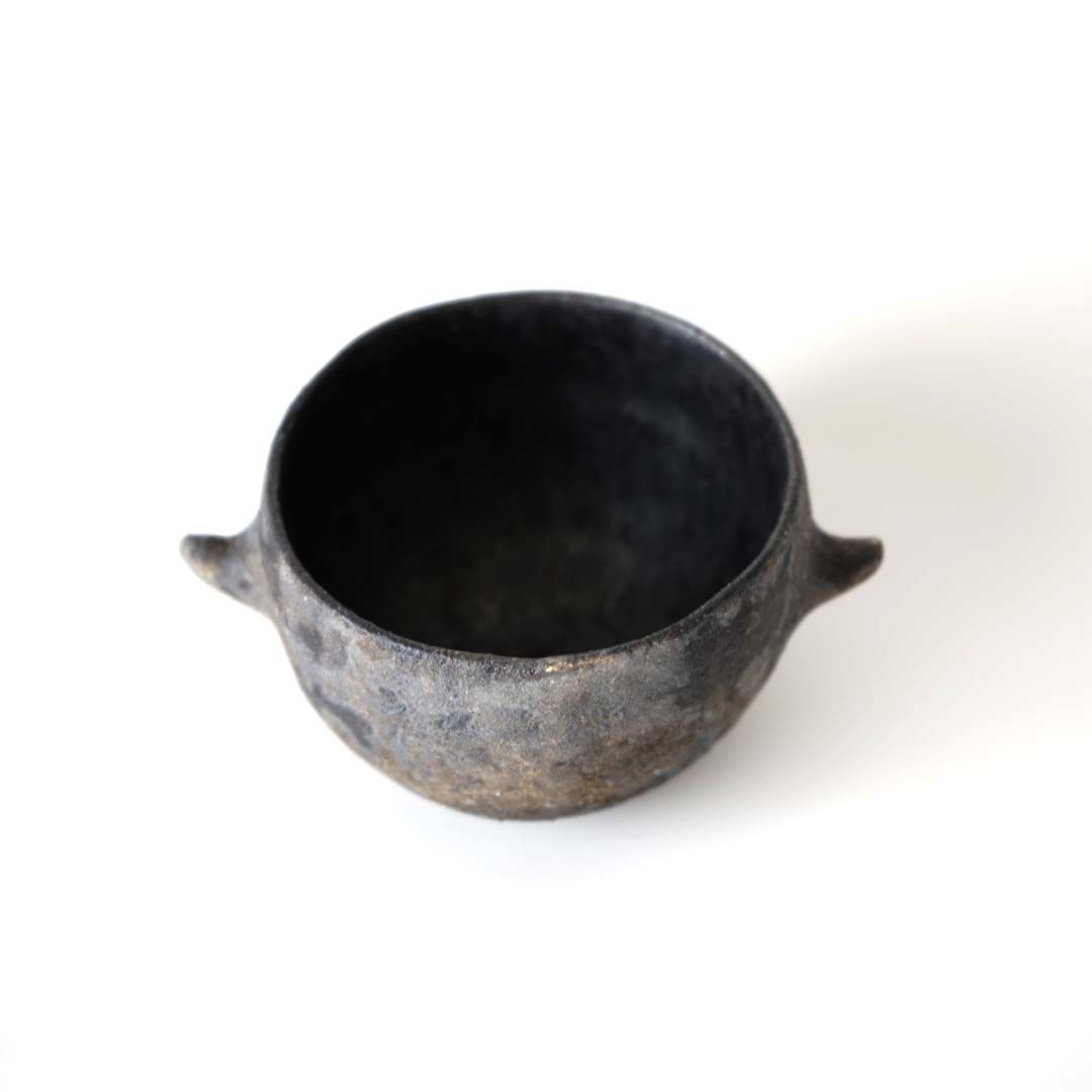 水谷智美・つのつのカップ（黒） | 黄魚オンラインショップ