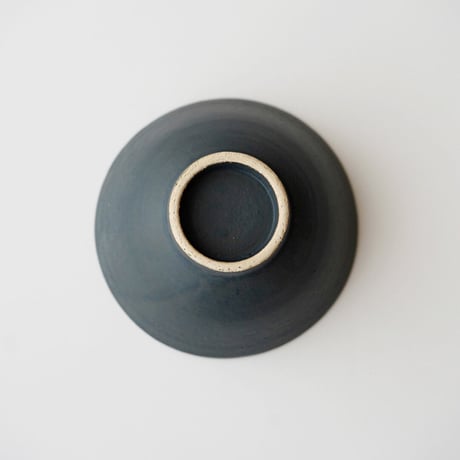 平野敏子・茶碗（黒）
