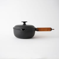 ビンテージ・ル・クルーゼ / 片手鍋マットブラック/ 17cm